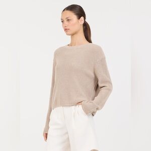 OGD One Grey Day Orson Crewneck Pullover in Latte Size S